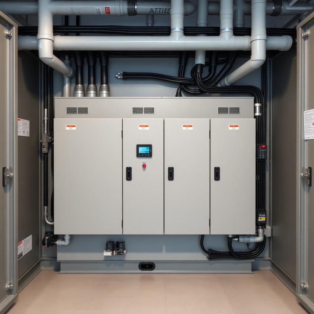 ATS & generator synchronization panel